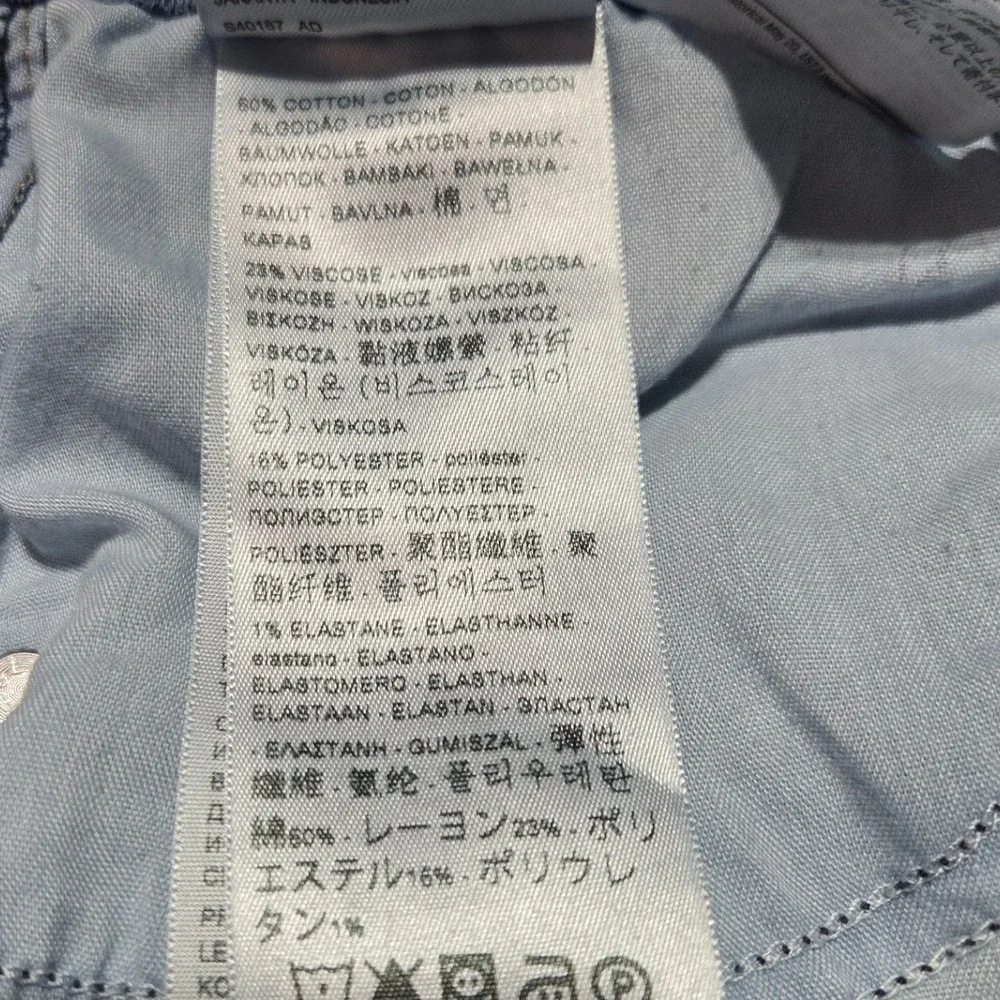 Levi 721 High Rise Skinny Jeans‎ Men 33 Blue Medium Wash Denim Pants